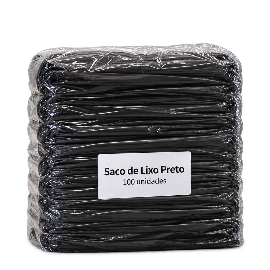 Saco de Lixo Preto — apresentação do produto