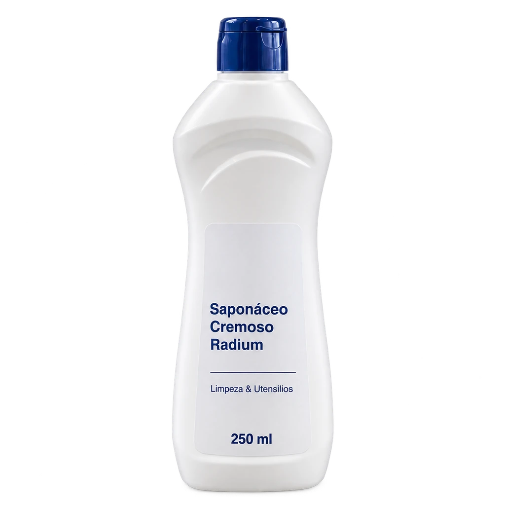 Saponáceo Cremoso Radium 250ml — apresentação do produto
